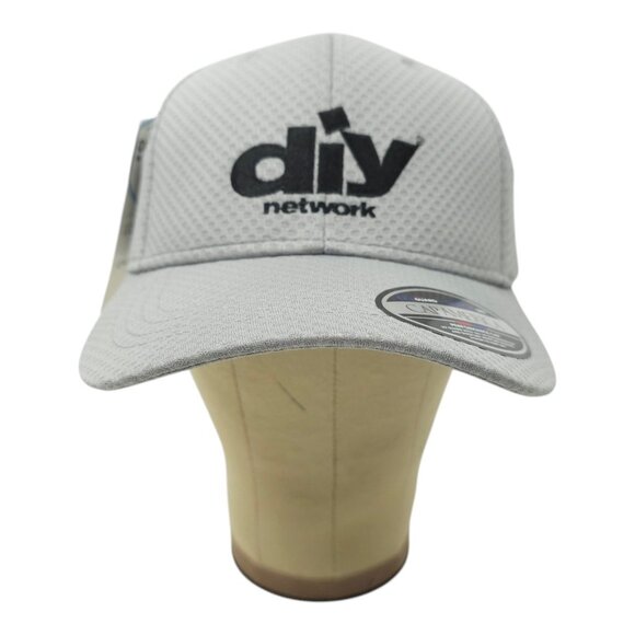 DIY Network Textured Mesh Fitted S/M Cap Trucker Baseball Golf Hat UV Guard NEW - Picture 9 of 13